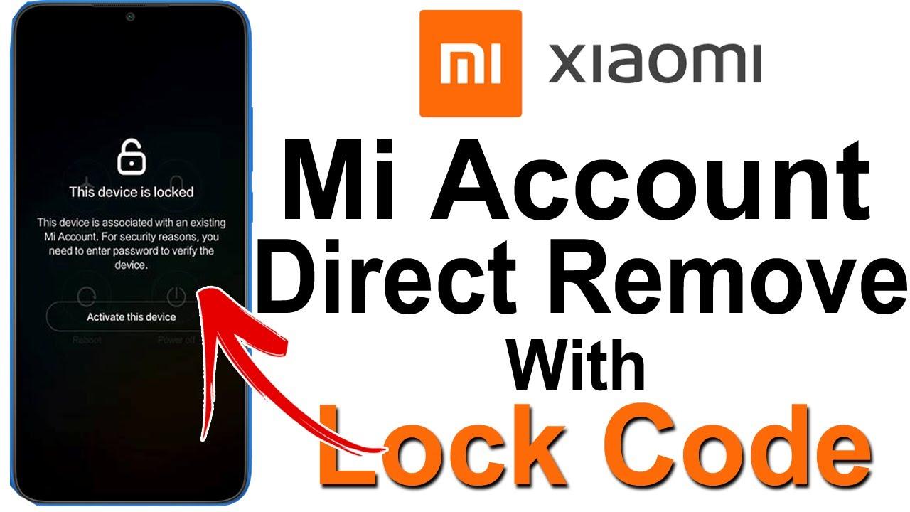 Xiaomi Mi Account Remove Official Cambodia (Clean Devices)