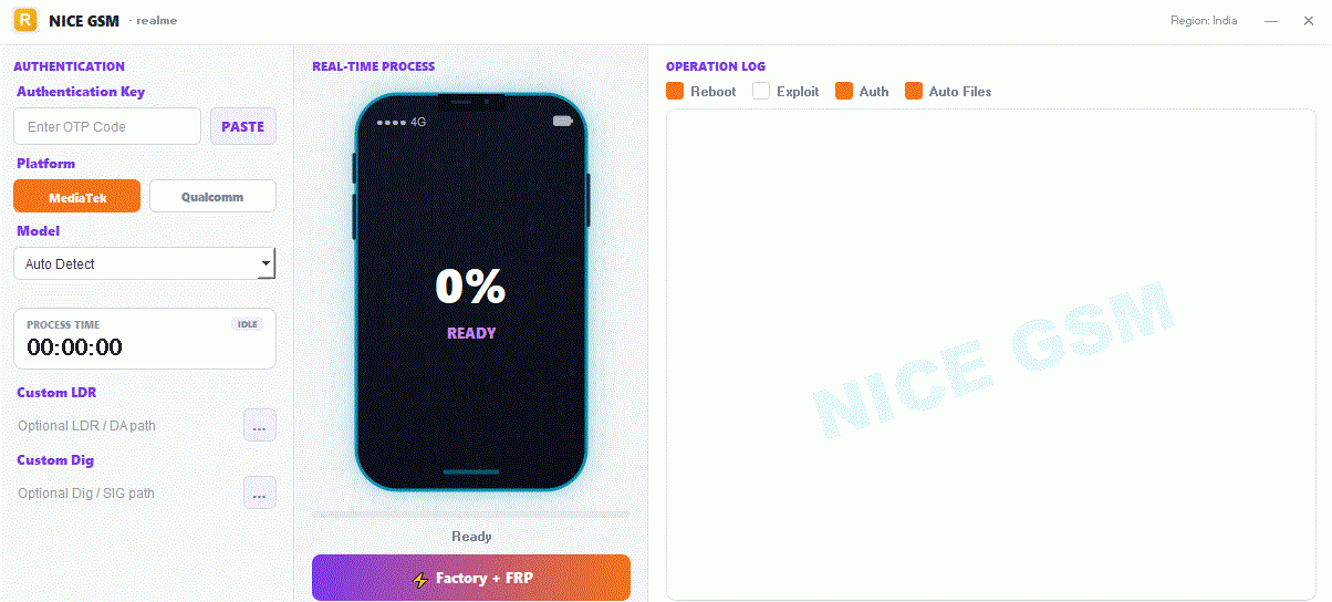 Nice Realme Tool OTP